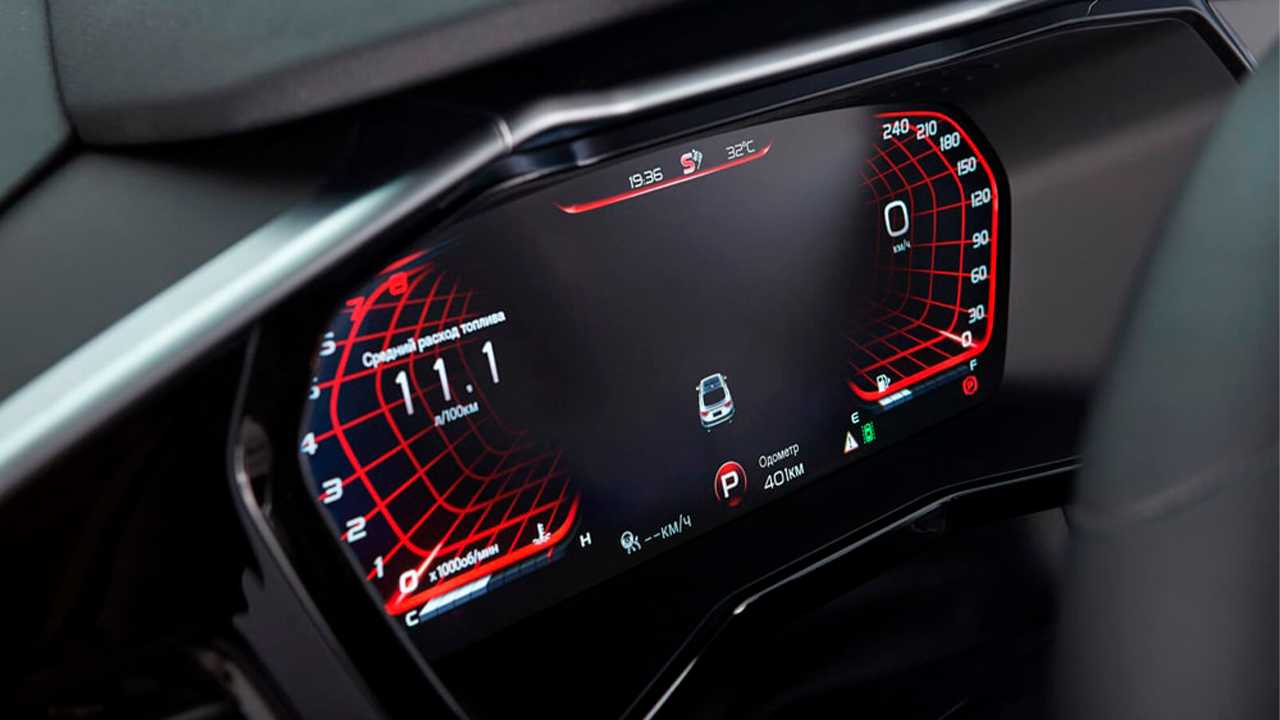 Фото Проекция geely Tugella